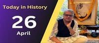 What happened on 26 April in history?
